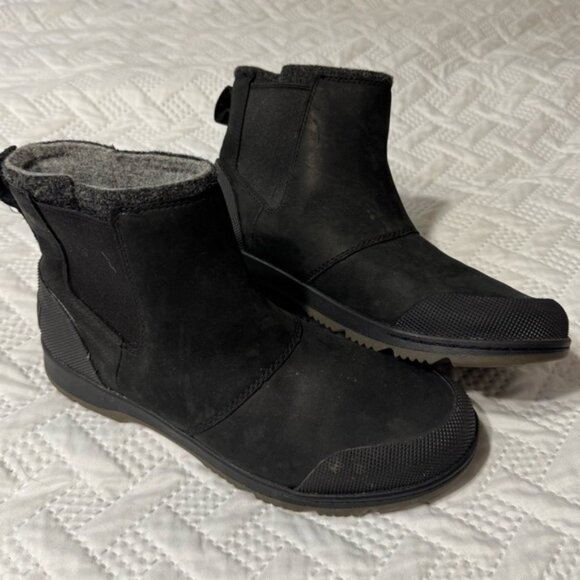 Sorel Ankeny II Chelsea Insulated Winter Snow Dressy Casual Boots Men Size 9 - Picture 12 of 14